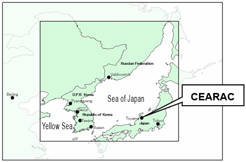 Geograhical scope of NOWPAP