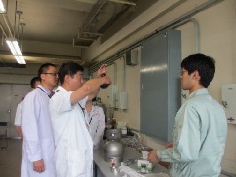 Training in a joint research on air quality